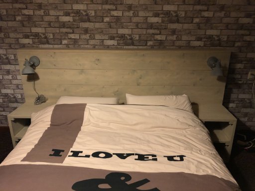 achterwand bed - boeren steigerhouten meubelen
